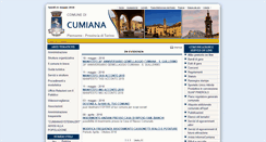 Desktop Screenshot of comune.cumiana.to.it